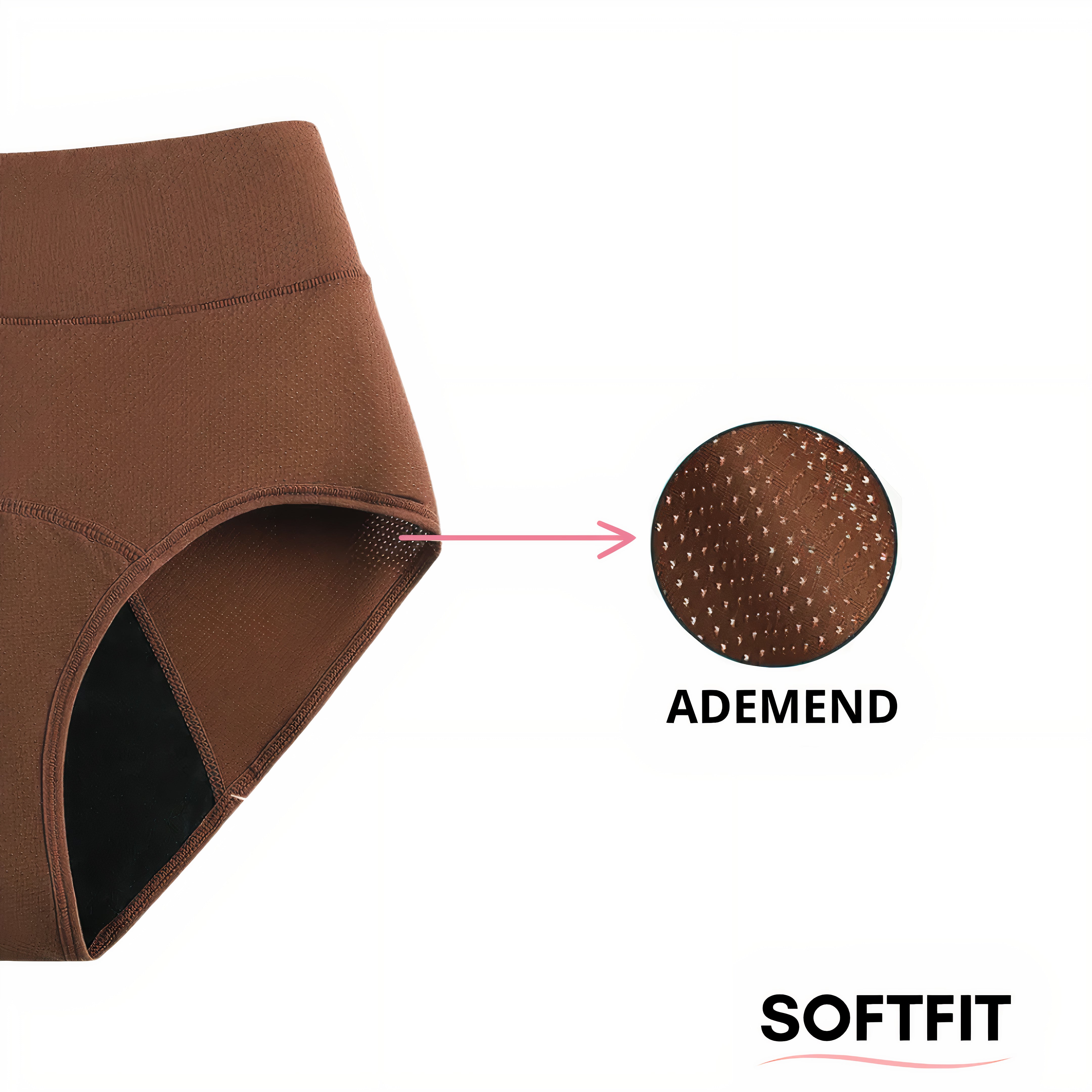 Comfort Plus Lekvrij Ondergoed (5+5 GRATIS) Rood