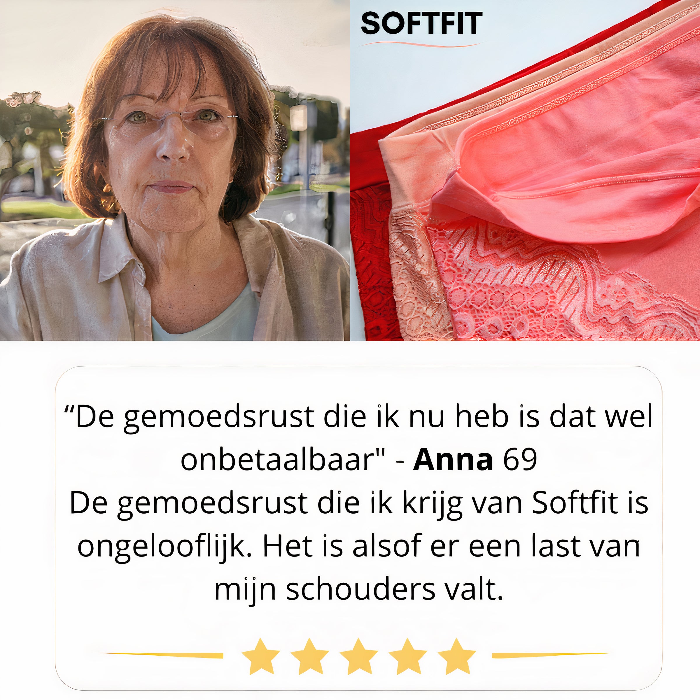 SoftFit l Läckagesäkra underkläder (5+5 Gratis) Mix