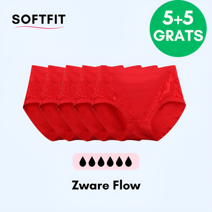 SoftFit | Lækkagesikkert undertøj (5+5 gratis) Rød